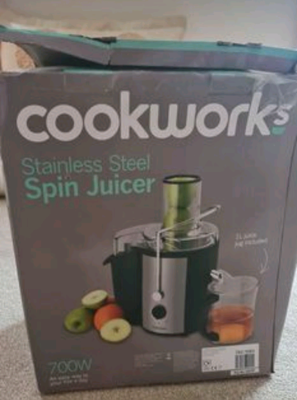 cookworks spin juicer review